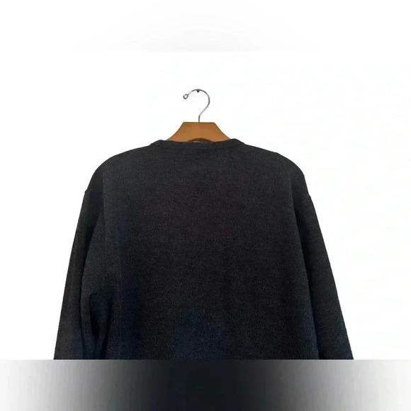 VTG 1946 Men’s Heather Grey/Black  Long Sleeved Shirt Size XL - Picture 6 of 10